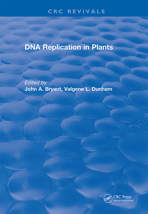 Cover image for book Dna Replication In Plants