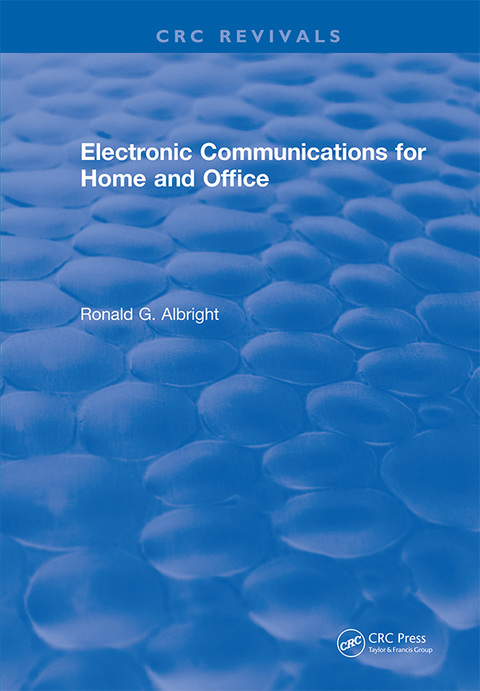 Cover image for book Electronic Communications for the Home and Office