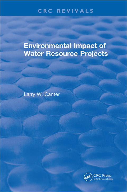 Cover image for book Environmental Impact of Water Resource Projects