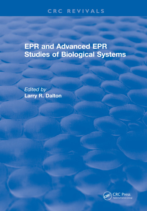 EPR and Advanced EPR Studies of Biological Systems 