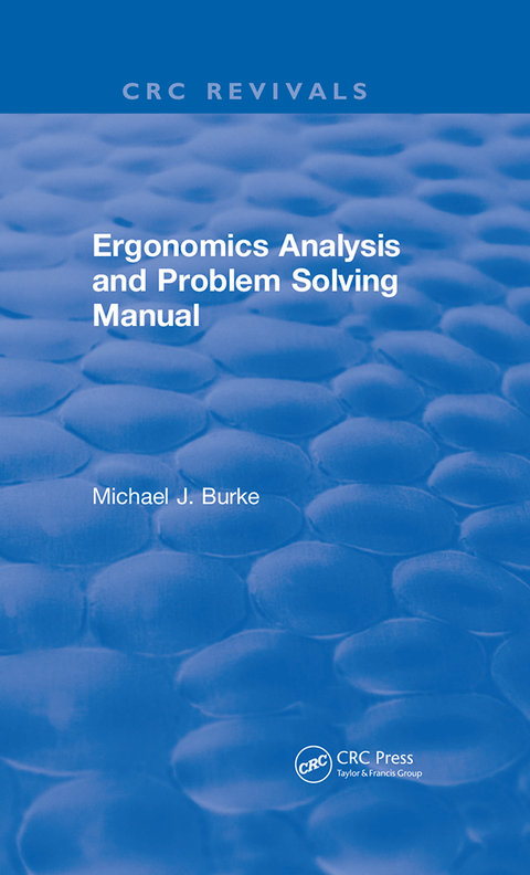 Cover image for book Ergonomics Analysis and Problem Solving Manual