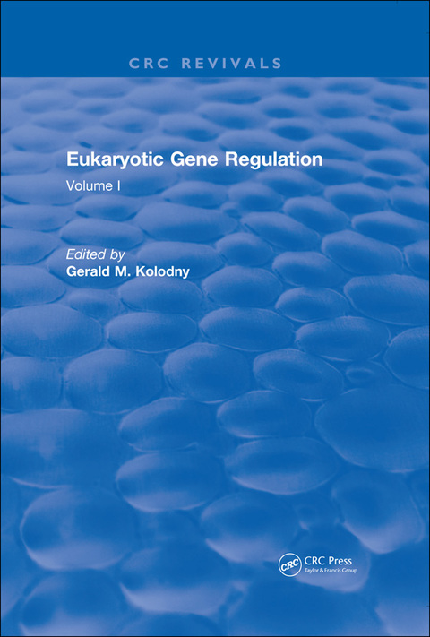 Cover image for book Eukaryotic Gene Regulation