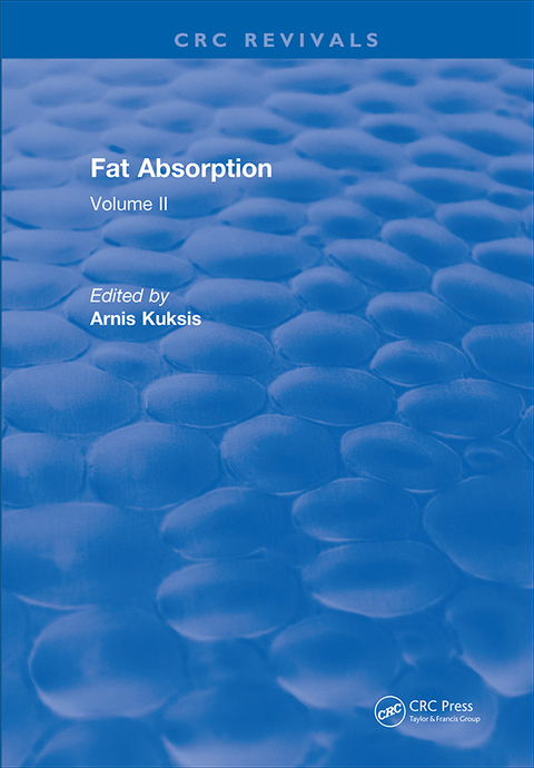 Cover image for book Fat Absorption