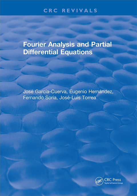 Cover image for book Fourier Analysis and Partial Differential Equations