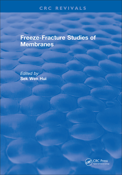 Cover image for book Freeze-Fracture Studies of Membranes
