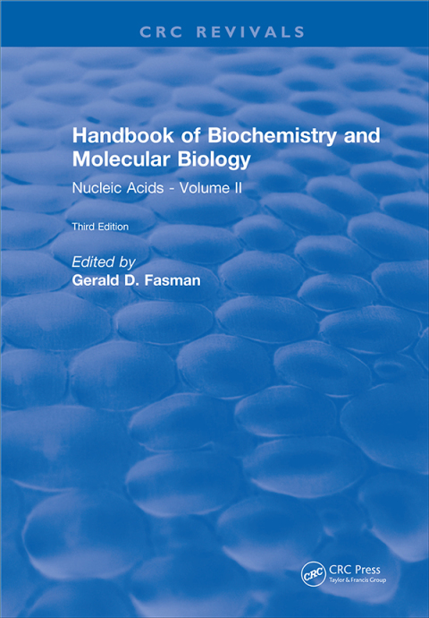 Cover image for book Handbook of Biochemistry