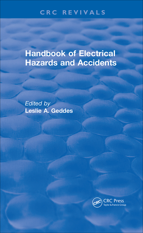 Cover image for book Handbook of Electrical Hazards and Accidents