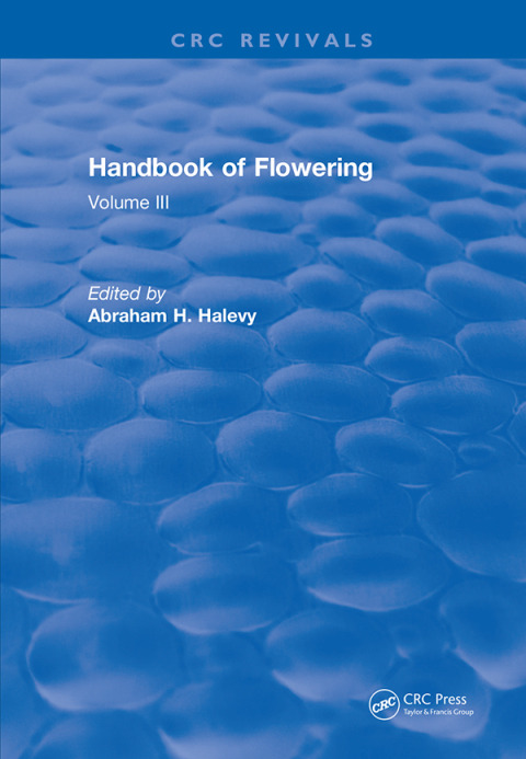 Cover image for book Handbook of Flowering