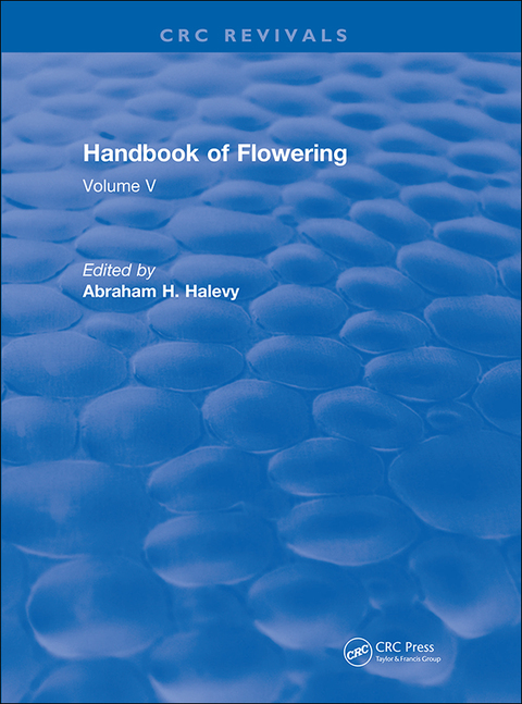 Cover image for book Handbook of Flowering