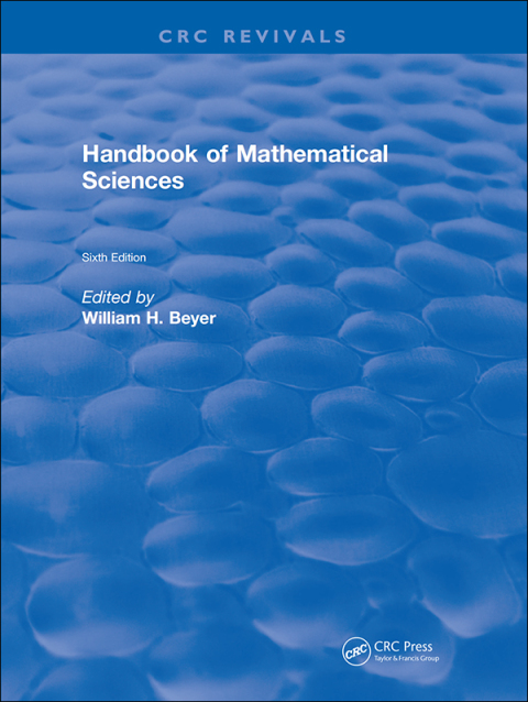 Cover image for book Handbook of Mathematical Science