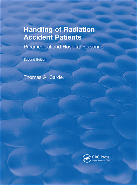 Cover image for book Handling of Radiation Accident Patients