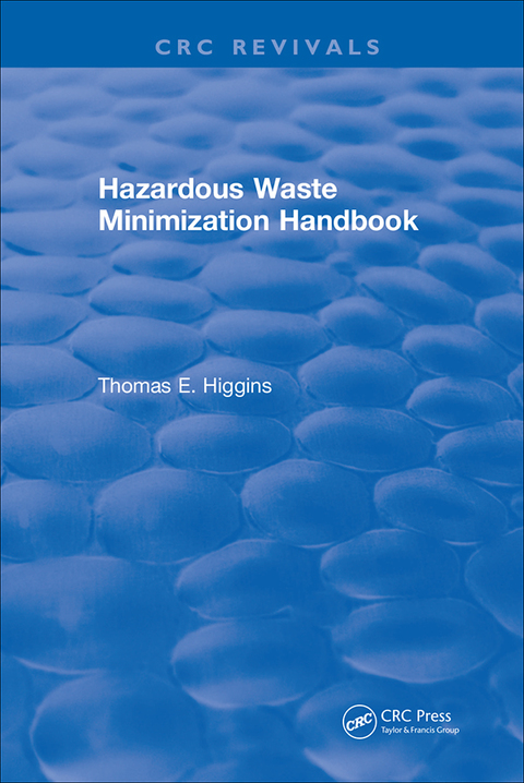 Cover image for book Hazardous Waste Minimization Handbook