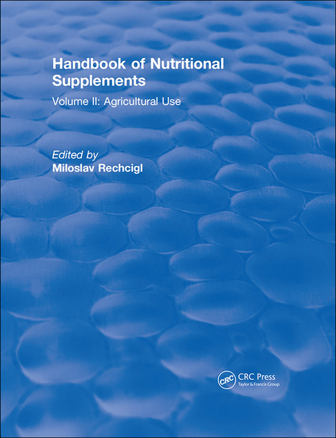 Cover image for book Handbook of Nutritional Supplements