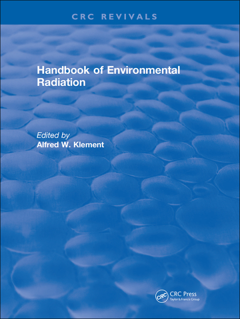 Cover image for book Handbook of Environmental Radiation