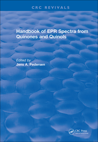 Handbook of EPR Spectra from Quinones and Quinols