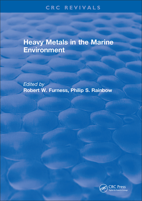 Cover image for book Heavy Metals in the Marine Environment