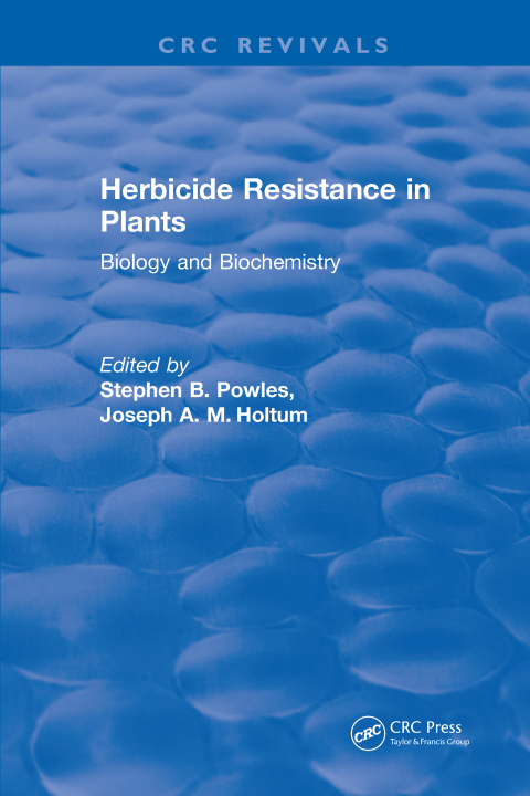 Cover image for book Herbicide Resistance in Plants