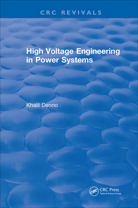 Cover image for book High Voltage Engineering in Power Systems