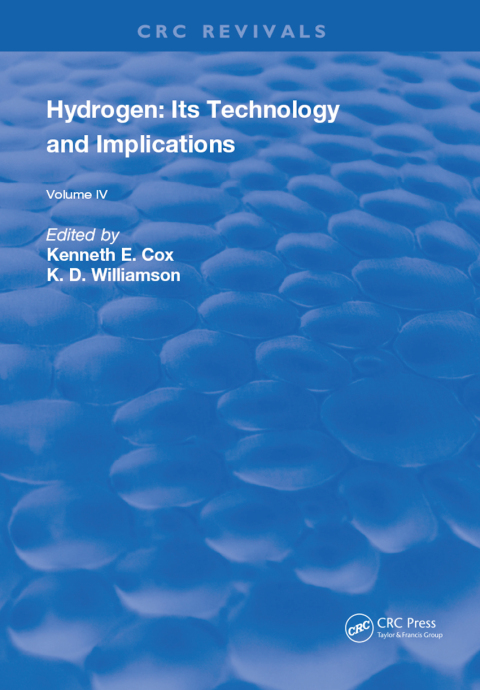 Cover image for book Hydrogen: Its Technology and Implication