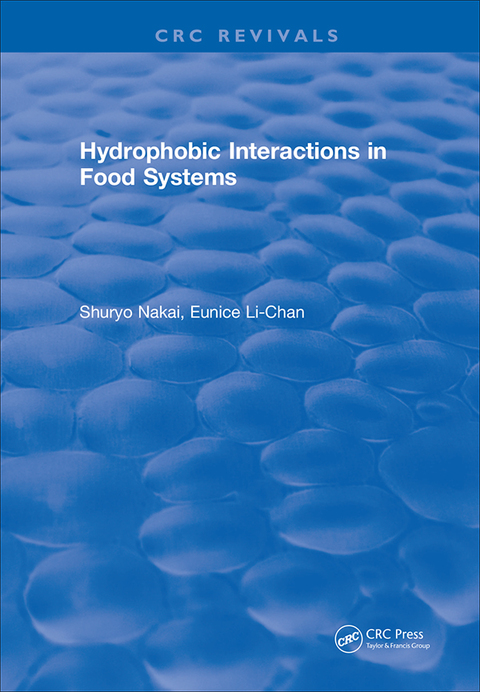 Cover image for book Hydrophobic Interactions in Food Systems
