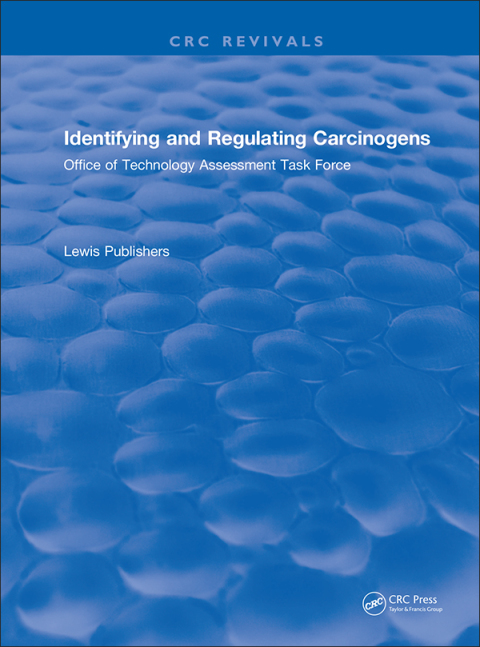 Cover image for book Identifying and Regulating Carcinogens
