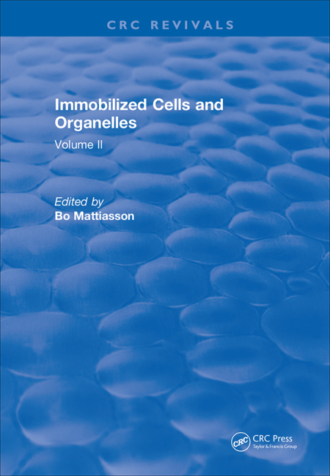 Cover image for book Immobilized Cells and Organelles