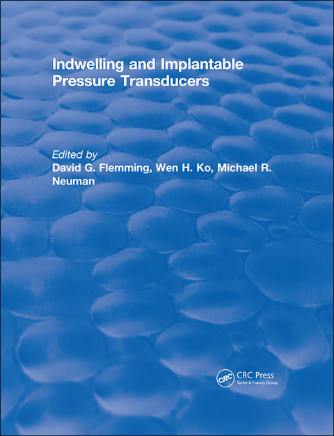 Cover image for book Indwelling and Implantable Pressure Transducers