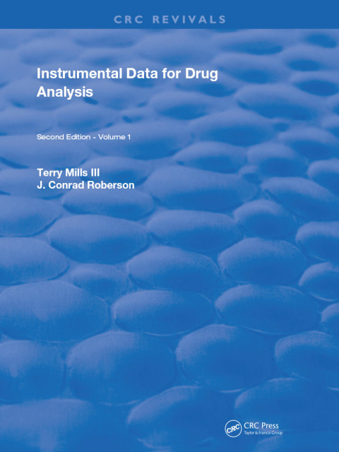 Cover image for book Instrumental Data for Drug Analysis, Second Edition