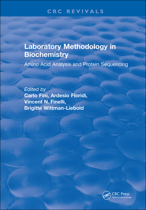 Cover image for book Laboratory Methodology in Biochemistry