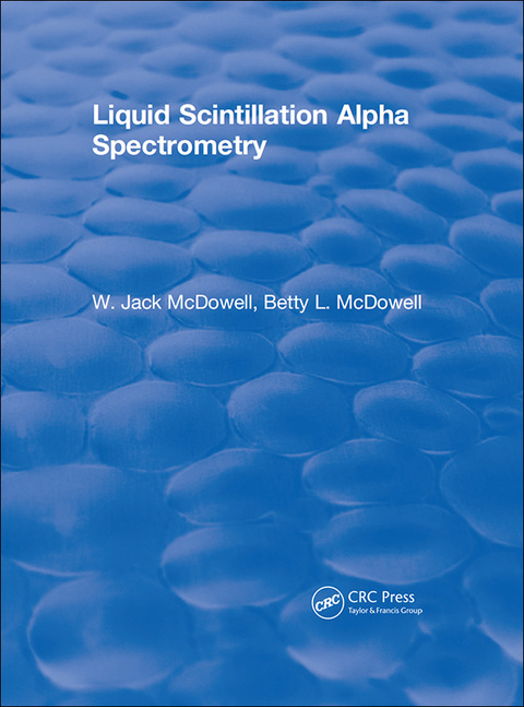 Cover image for book Liquid Scintillation Alpha Spectrometry