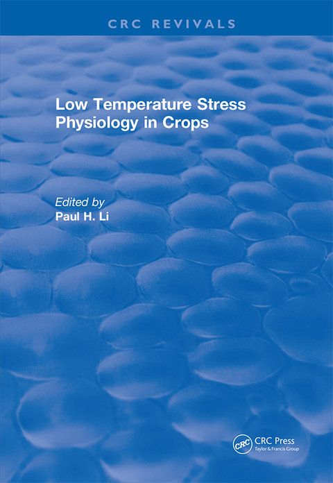 Cover image for book Low Temperature Stress Physiology in Crops