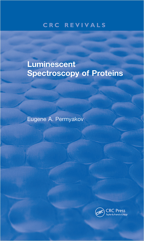 Cover image for book Luminescent Spectroscopy of Proteins