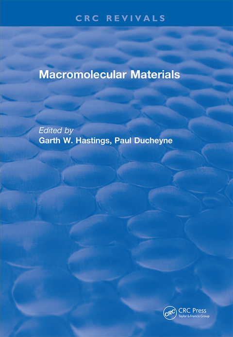 Cover image for book Macromolecular Materials