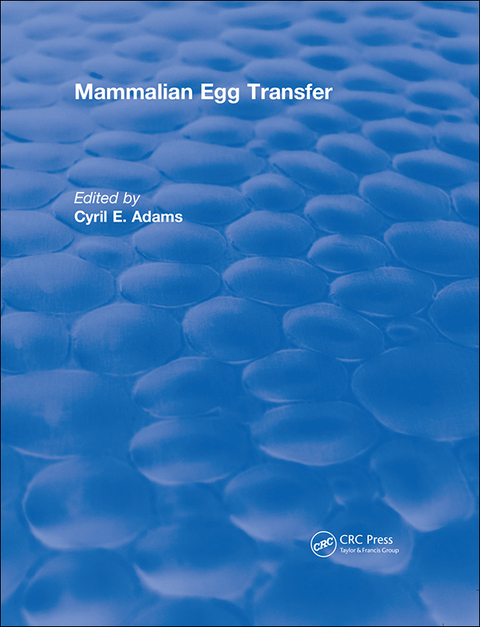 Cover image for book Mammalian Egg Transfer