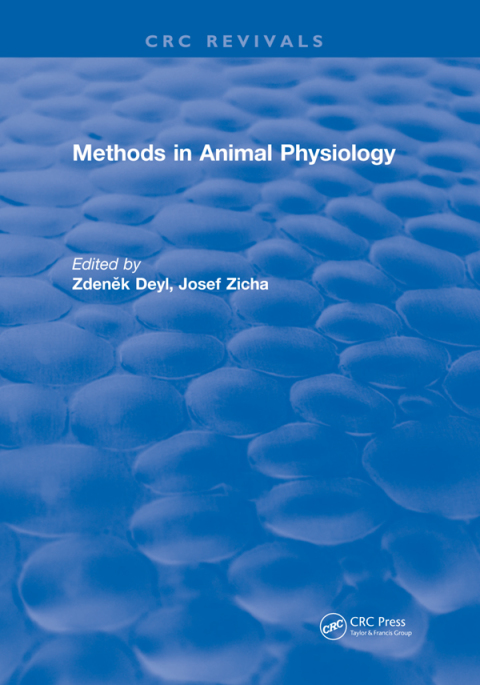 Cover image for book Methods In Animal Physiology