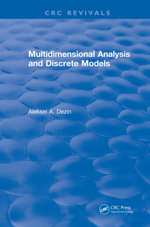 Cover image for book Multidimensional Analysis and Discrete Models