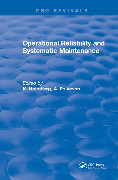 Cover image for book Operational Reliability and Systematic Maintenance