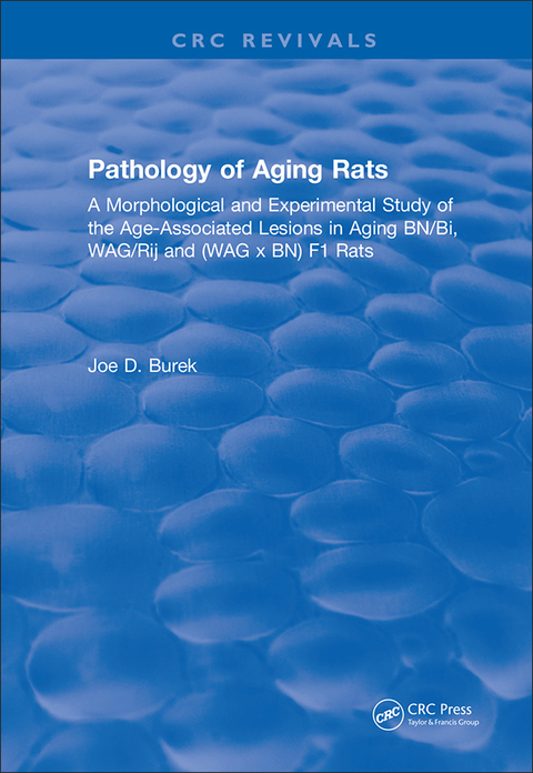 Cover image for book Pathology Of Aging Rats