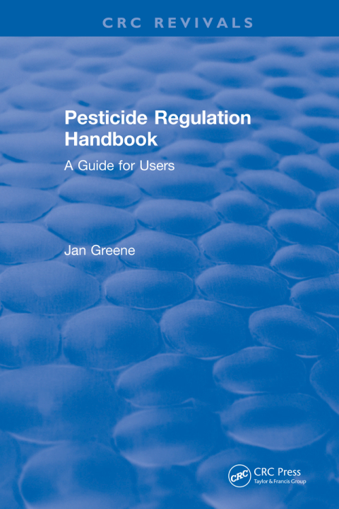 Cover image for book Pesticide Regulation Handbook
