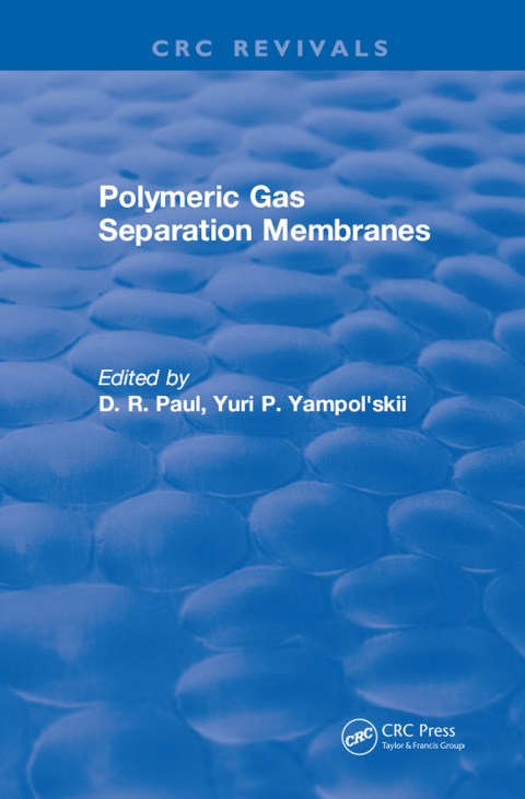 Cover image for book Polymeric Gas Separation Membranes