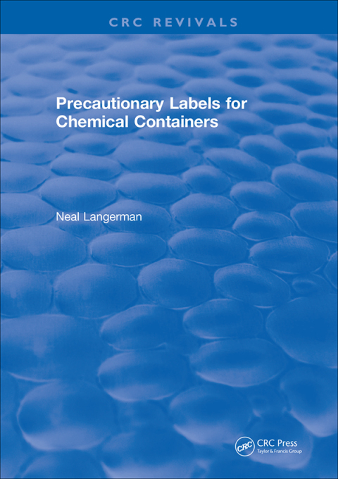 Cover image for book Precautionary Labels for Chemical Containers