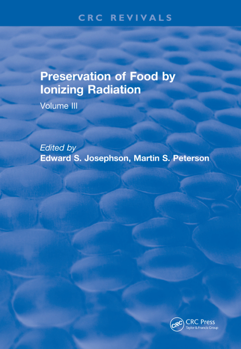 Preservation Of Food By Ionizing Radiation 