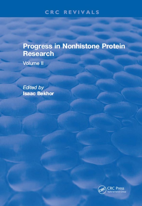Cover image for book Progress in Nonhistone Protein Research