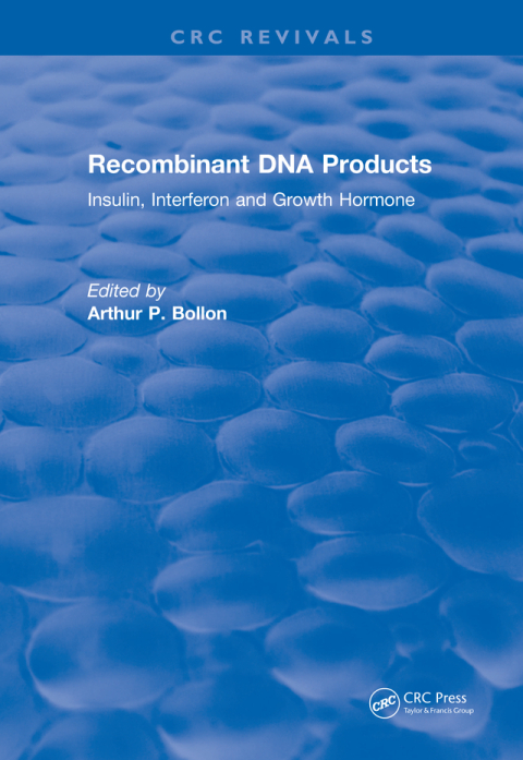 Cover image for book Recombinant DNA Products