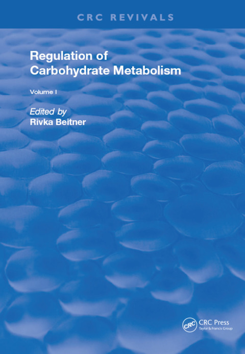 Cover image for book Regulation of Carbohydrate Metabolism(1985)