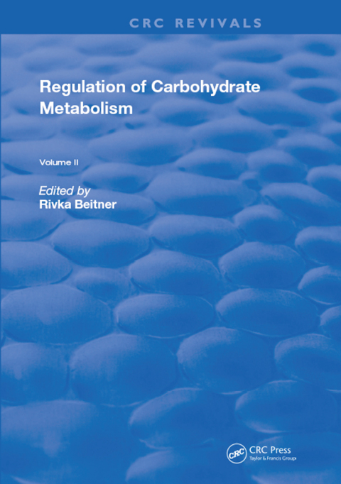 Cover image for book Regulation Of Carbohydrate Metabolism