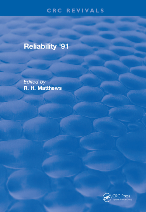 Cover image for book Reliability 91