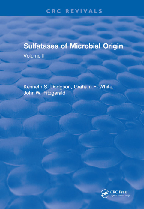 Cover image for book Sulfatases Of Microbial Origin