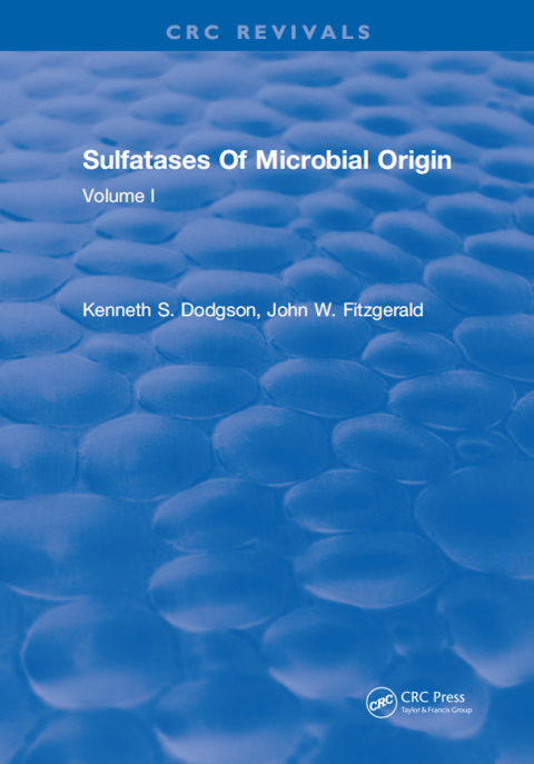 Cover image for book Sulfatases Of Microbial Origin