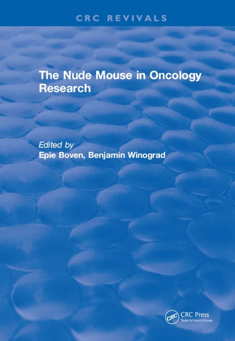 Cover image for book The Nude Mouse in Oncology Research